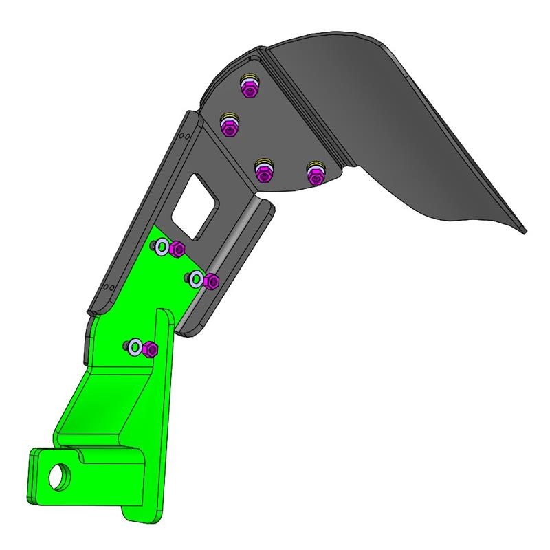 Bavette garde-boue arrière anti-saleté Honda CBR-650R